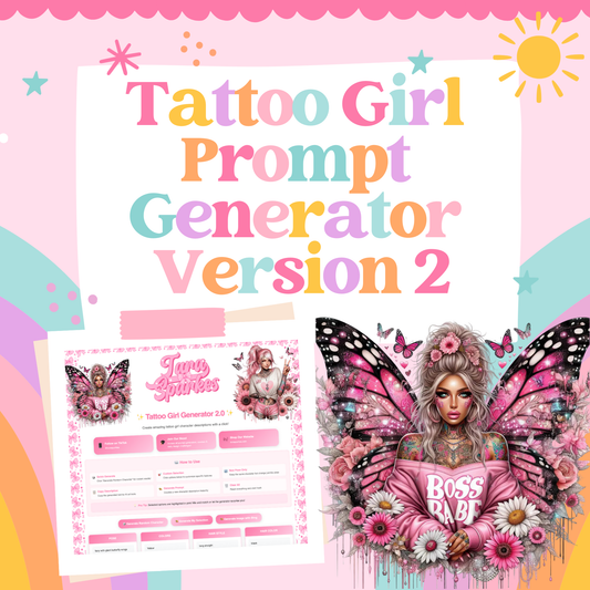 Tattoo Girl Prompt Generator 2.0