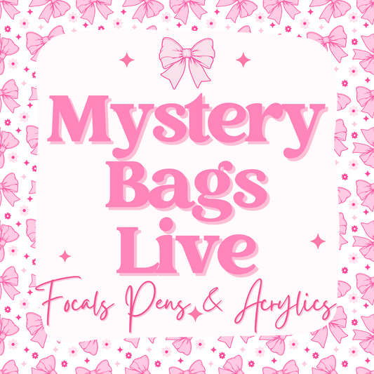 Mystery Bags - FOCALS, ACRYLIC OR PENS - TikTok LIVE!