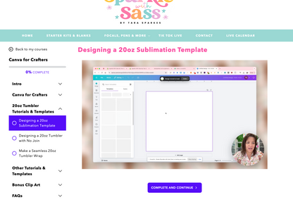 Canva for Crafters Course