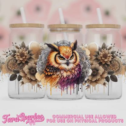 250+ Sublimation PNGs for 16oz Libbey Can Wrap – Animals Print File Bundle